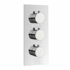 Thermostatic Shower Mixer Valve - Round 2 Way 